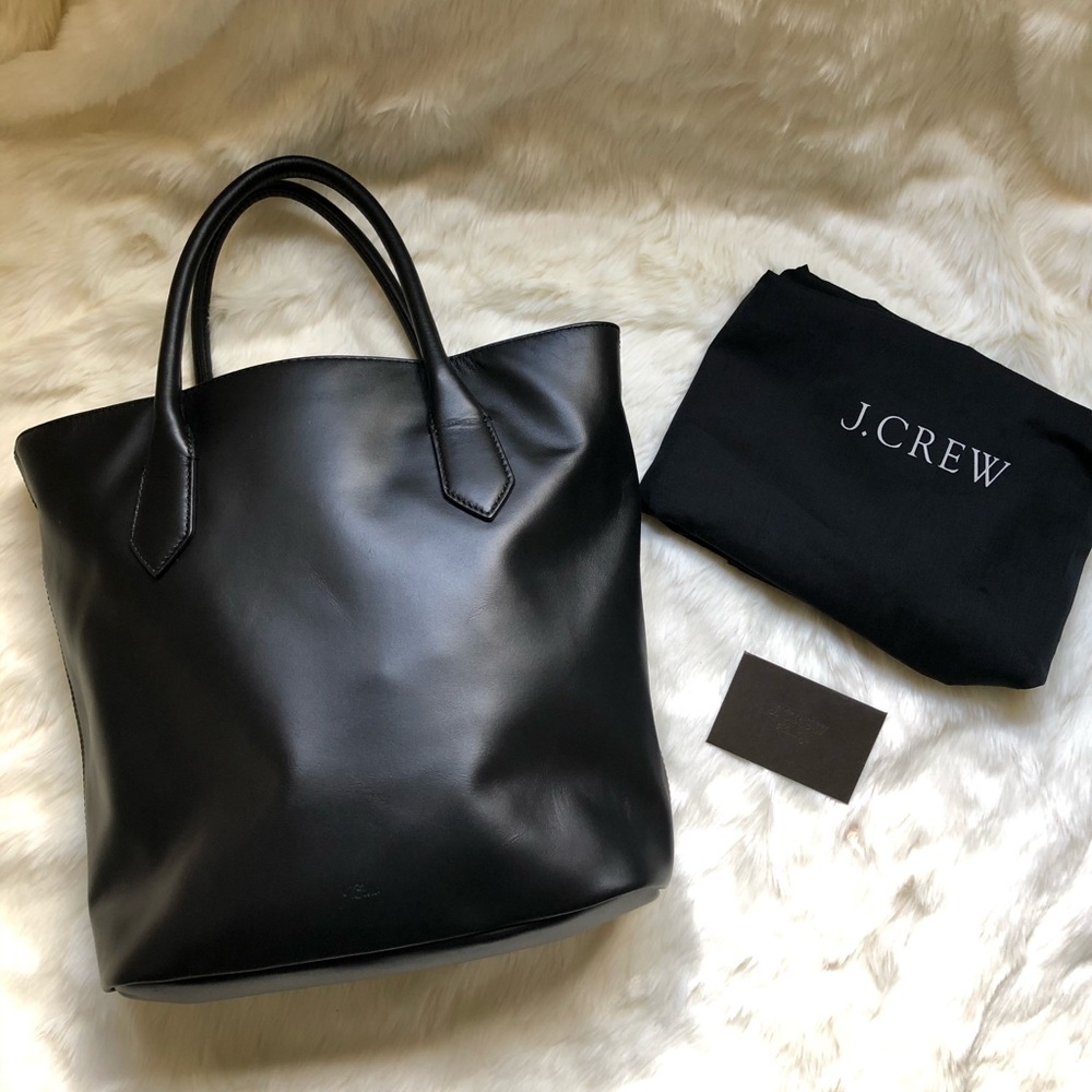 J.Crew Italian Leather Tote!